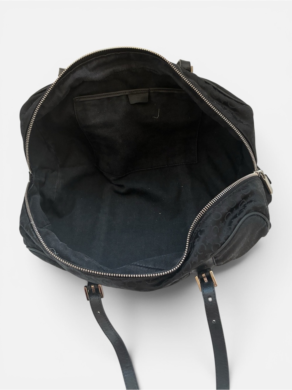 Vintage Celine Black Monogram Shoulder Bag - Picture 6 of 6